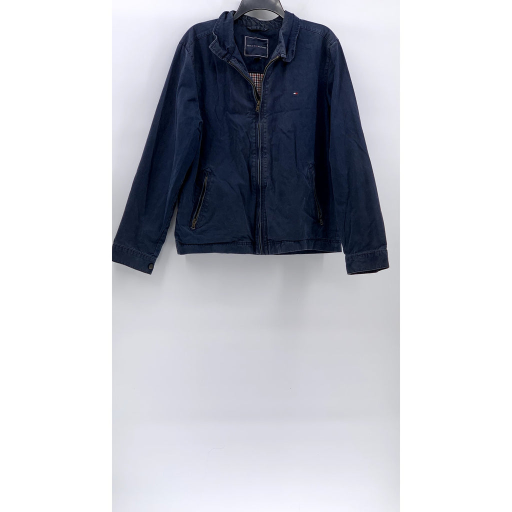 TOMMY HILFIGER Men's Regular Fit Zip-UP Long Sleeve Jacket SZ M