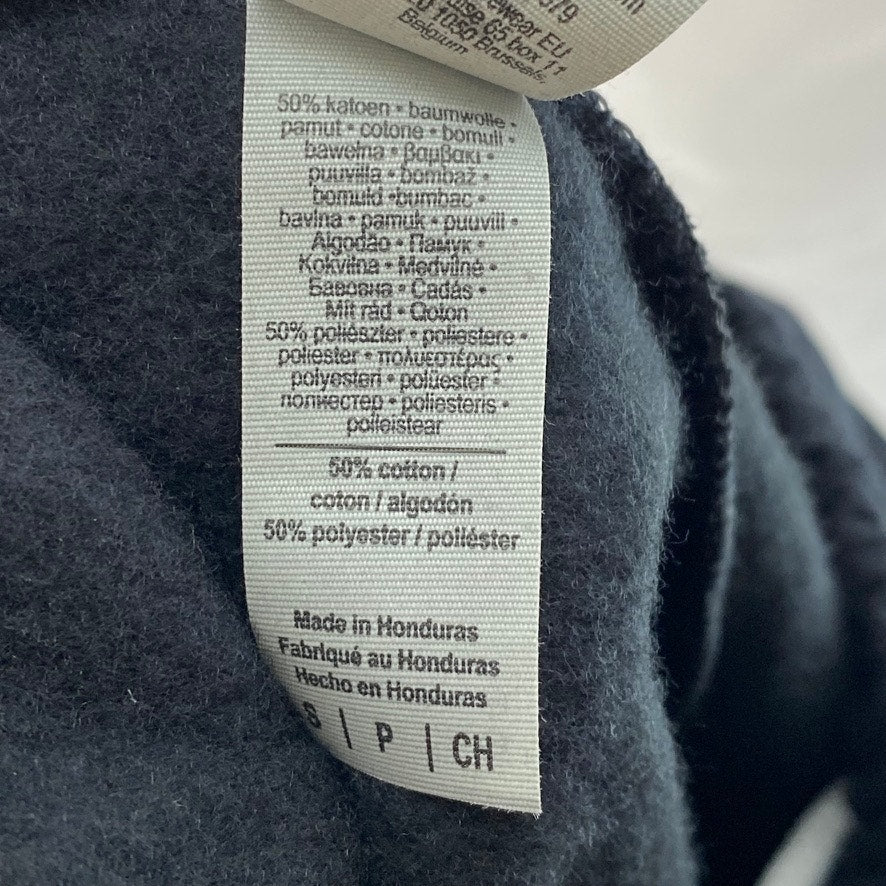 GILDAN Women's Black-Pink Heavy Blend Fleece Syd City Logo Casual Sweatpant SZ S