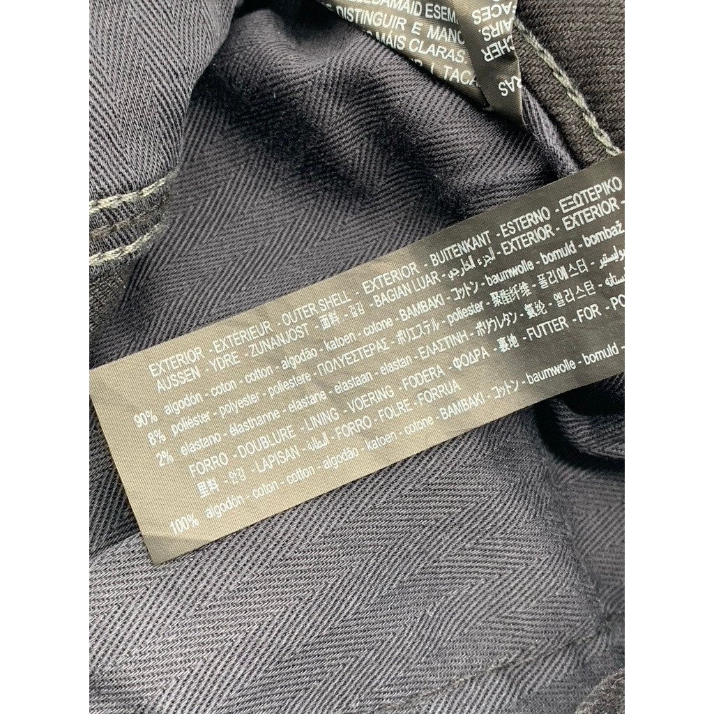 ZARA Men's Black Skinny Leg Jeans SZ 32