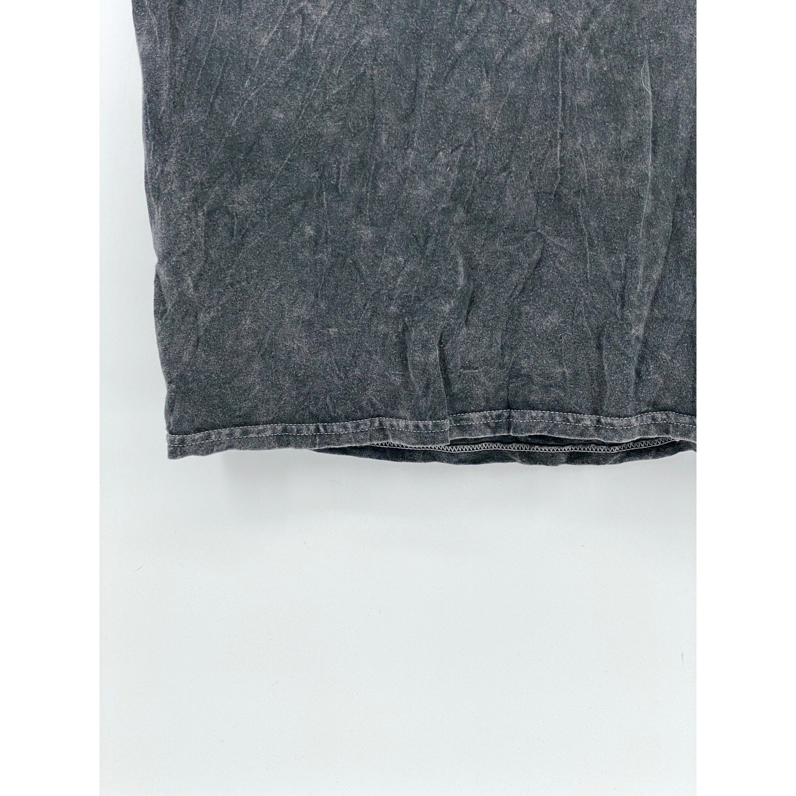 VAN HALEN Men's Acid Washed Black Crewneck Eagle Graphic T-Shirt SZ S