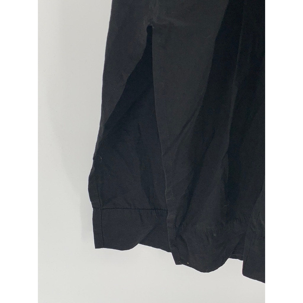 SILENCE + NOISE Women's Black Sleeveless Halter  Maxi A-Line Dress SZ M