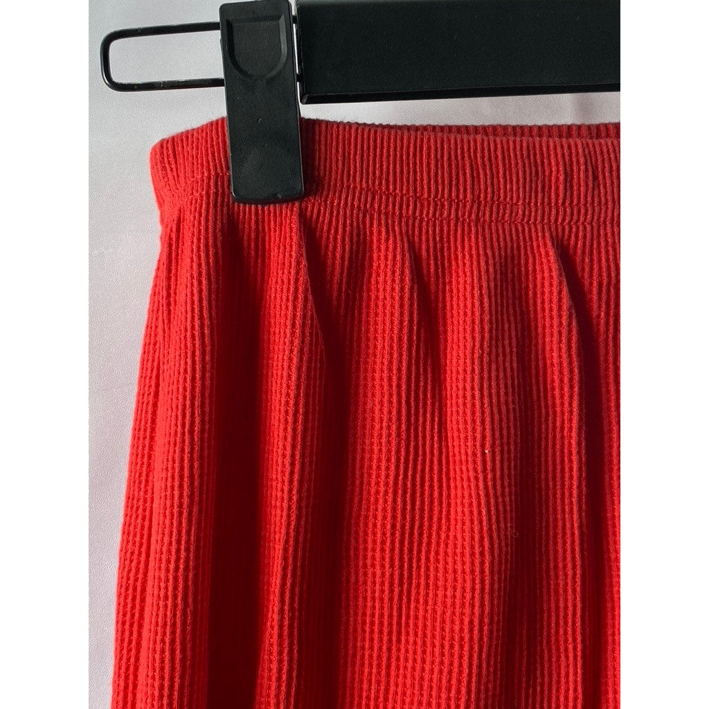ONLY BOYS Boy's Red Pull-On Thermal Fitted Pants SZ XL(16)