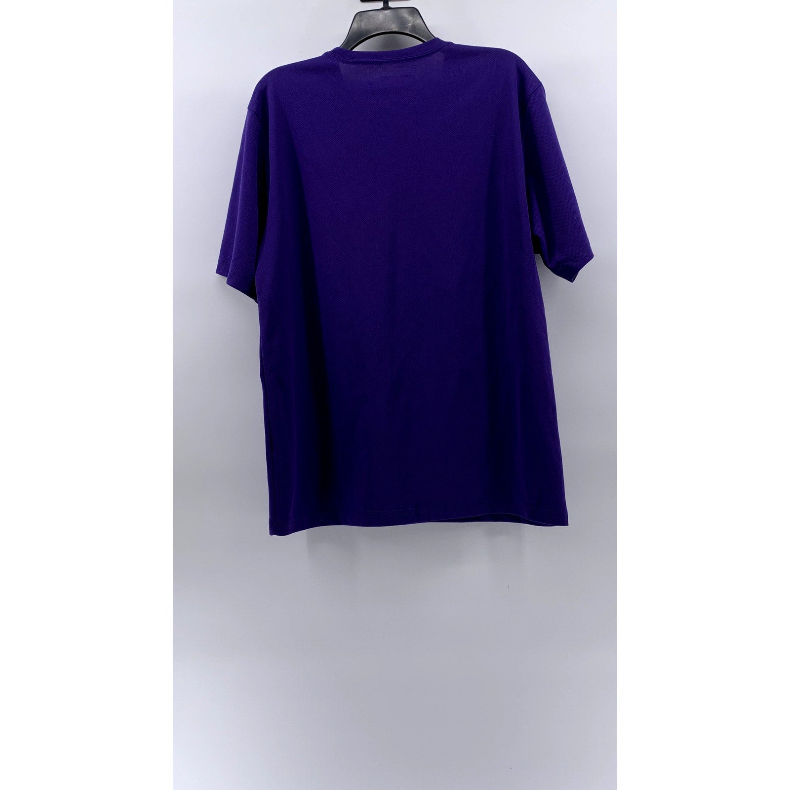 SPORT-TEK Men's Purple Crewneck Short Sleeve Activewear NYC Soccer T-Shirt SZ L