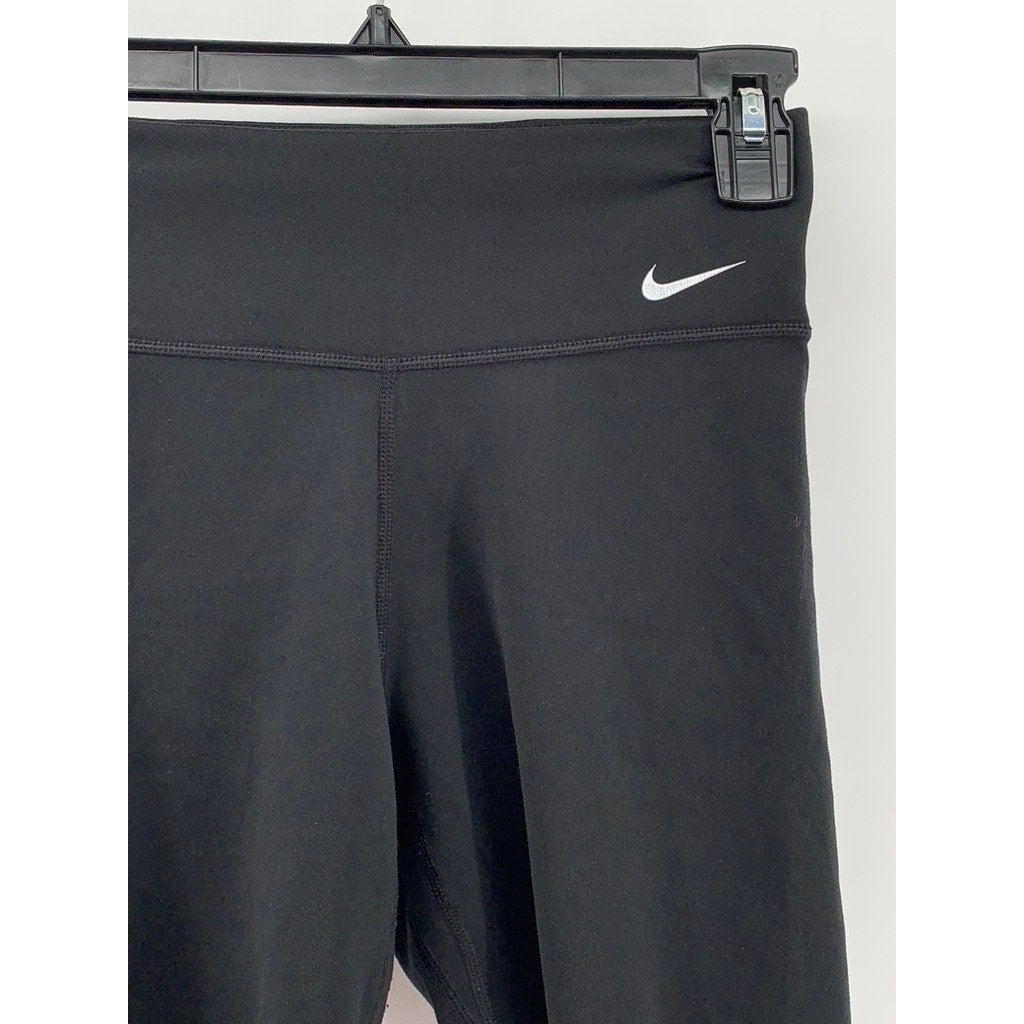 NIKE Women's Black Solid Active Biker Shorts SZ XS