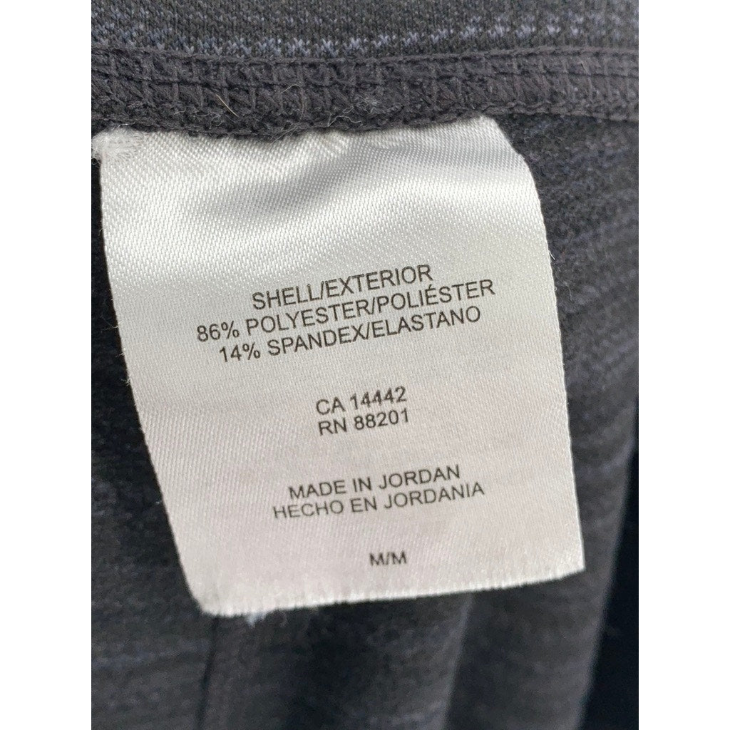 MONDETTA Women's Charcoal Printed Performance Luxury Leggings SZ M