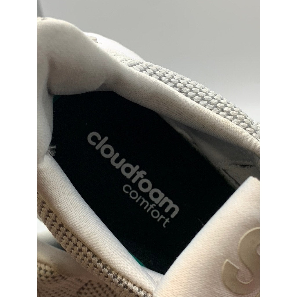 ADIDAS Men's White Mesh Cloudfoam Comfort Running Sneakers SZ 13