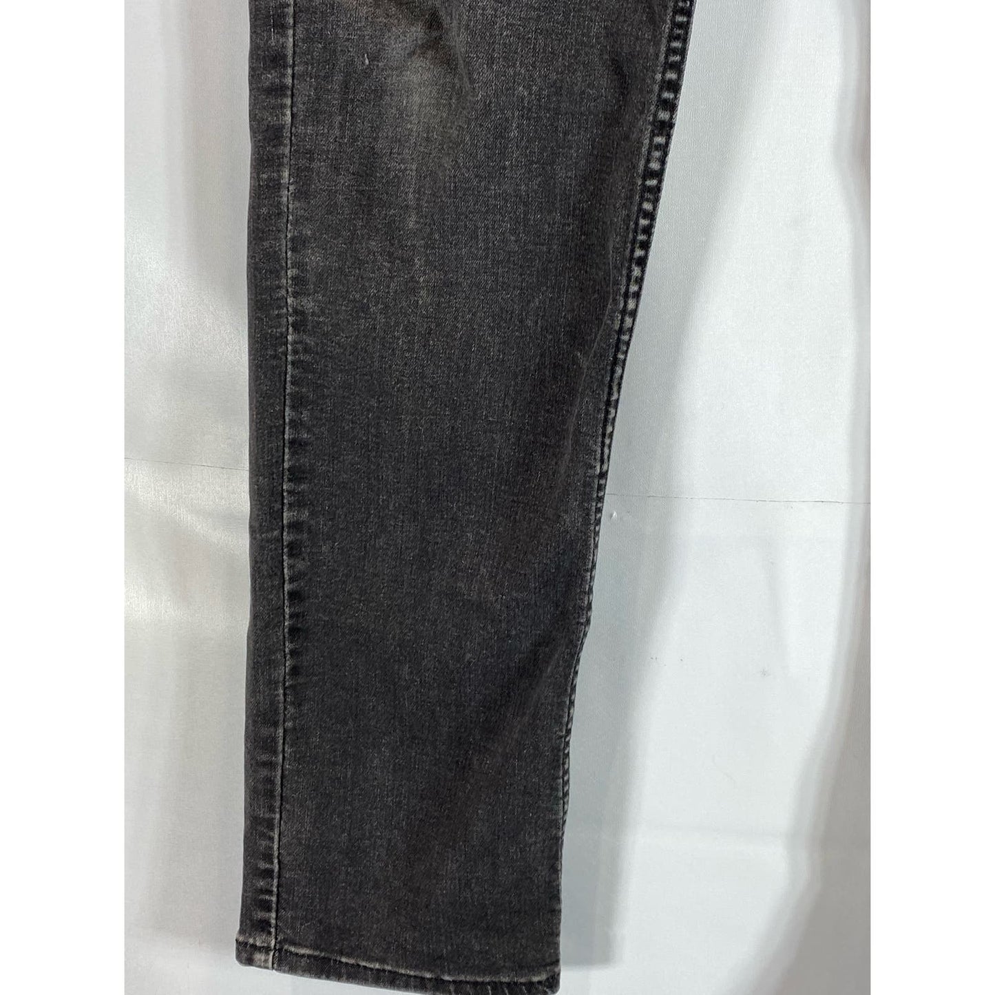 LEVI'S Men's Black 511 Slim-Fit Five-Pocket Denim Faded Jean SZ 32X32