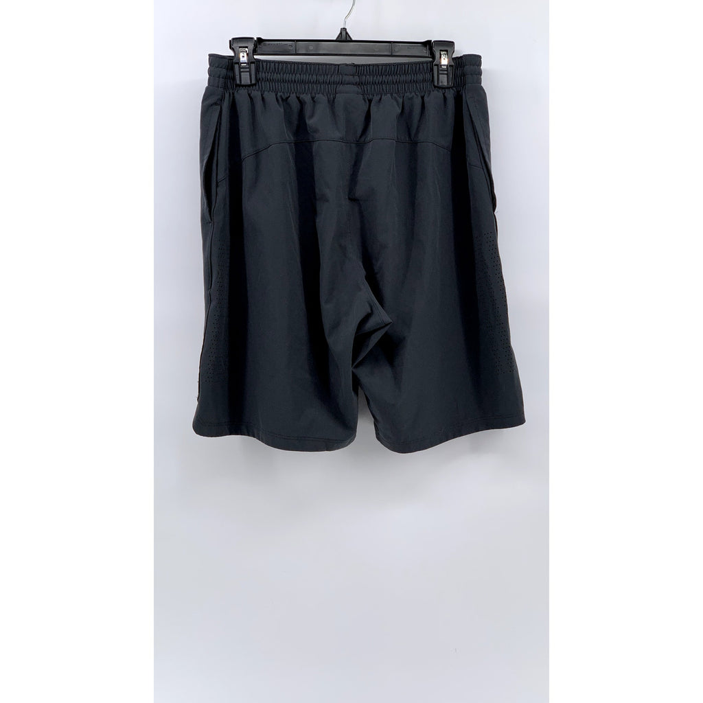 ADIDAS Men's Gray Solid Basketball Shorts SZ M