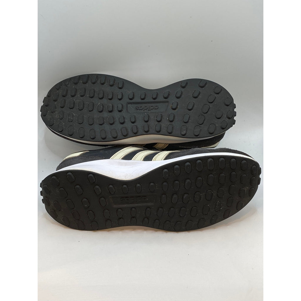 ADIDAS Women's Black-White Run70's Mesh Round-Toe Active Sneakers SZ 7