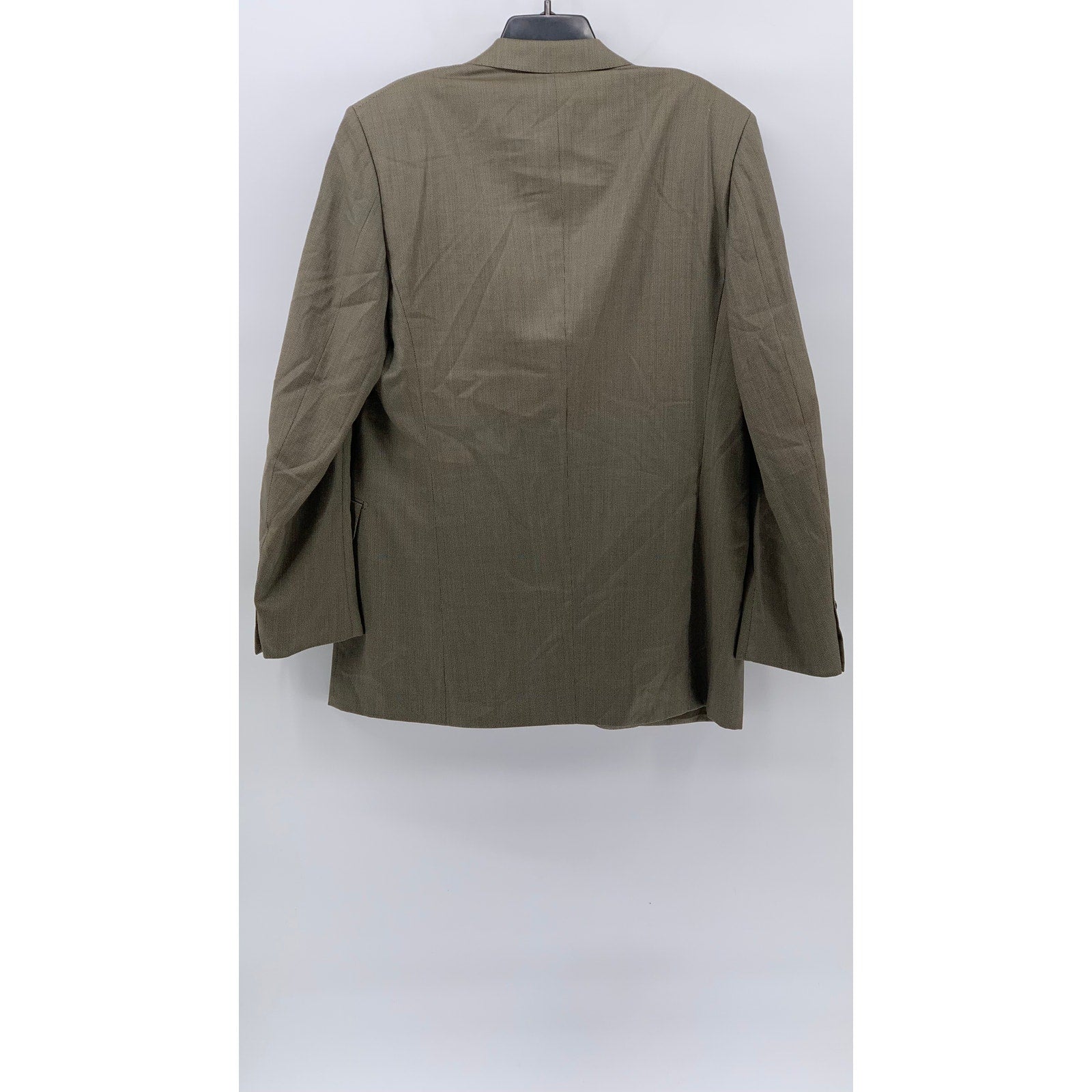 FRATELLI TALLIA DI DELFINO Men’s Brown One-Button Long Sleeve Blazer SZ 44