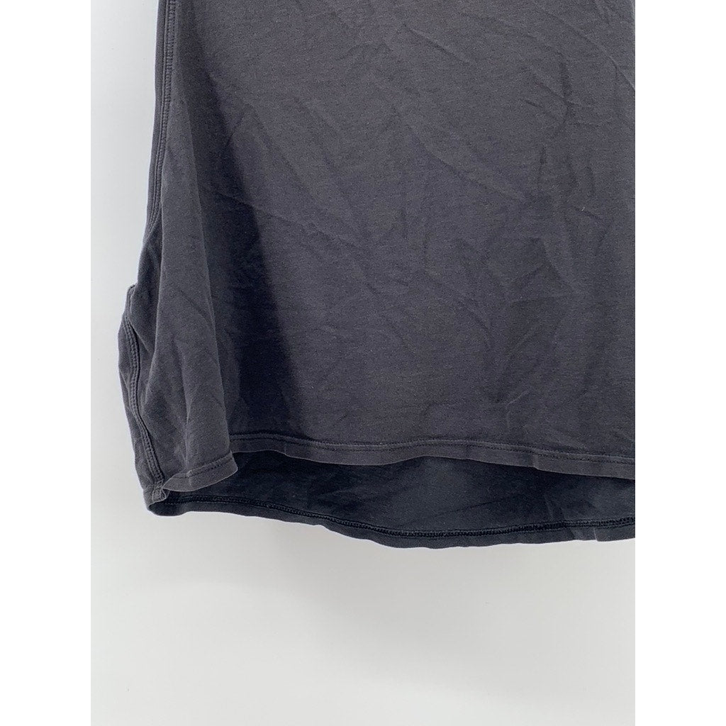 LULULEMON Women's Washed Black Sculpt Cropped Tank Top SZ 2