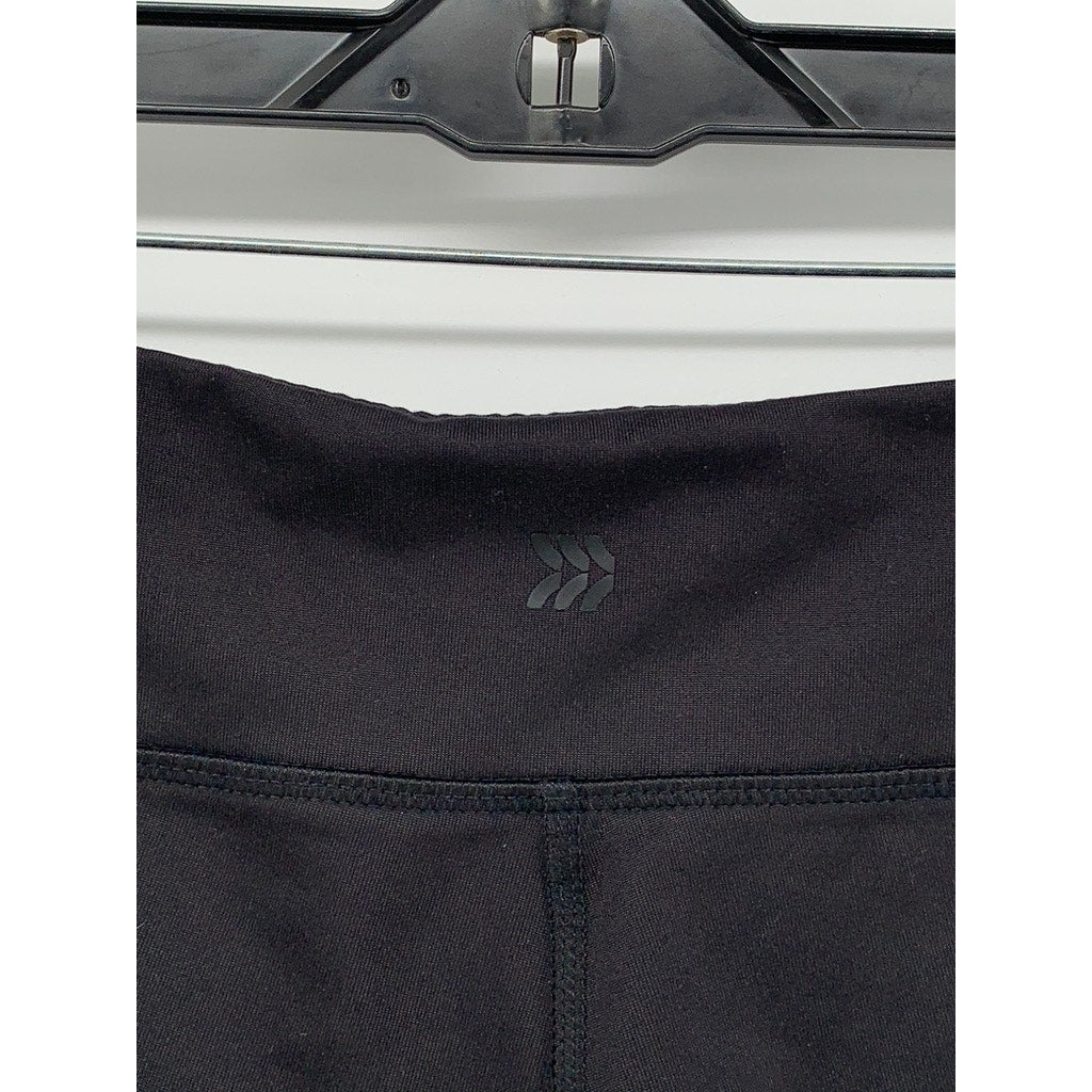 ALL IN MOTION Women's Black Solid Active Leggings SZ M