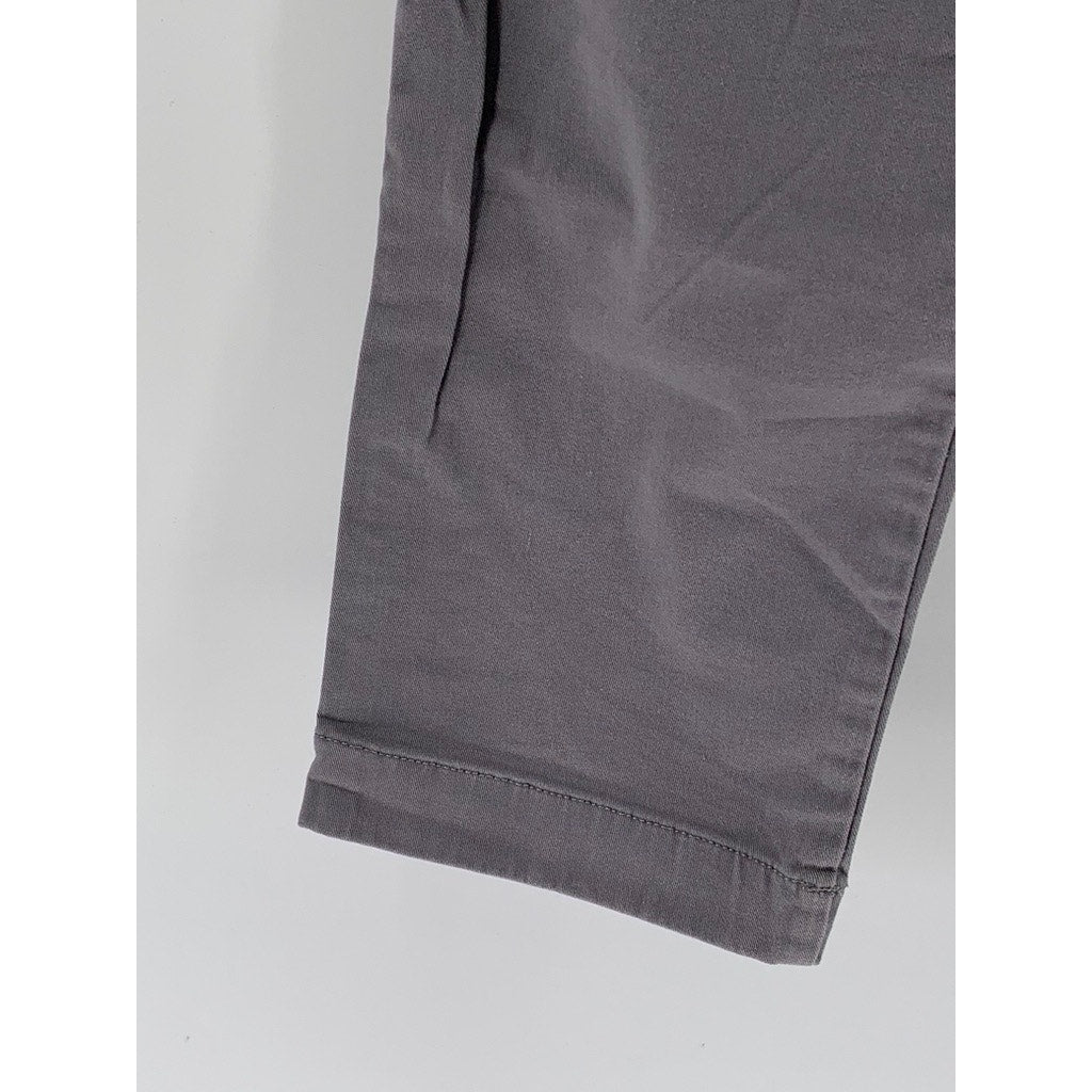 J.CREW Men's Gray Slim-Fit Chino Flex Pants SZ 34X32