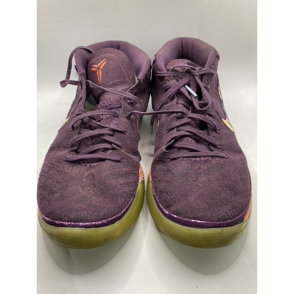 NIKE Men's Pro Purple Colorway Kobe A.D. Mid Devin Brooker PE Sneakers SZ 10