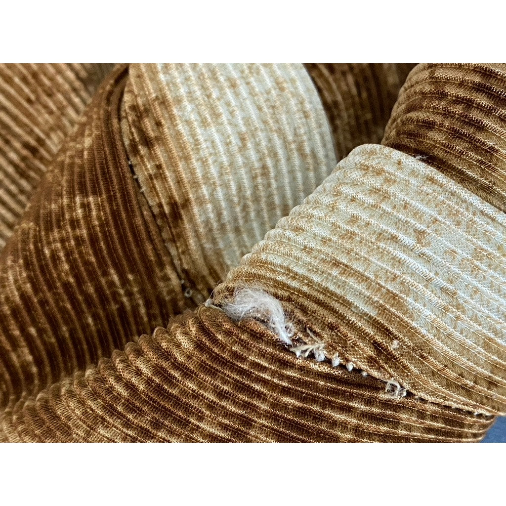 VAARA SEOUL Women's Brown/Tan Textured Swirl Print Pull-On Relaxed-Fit Pant SZ S