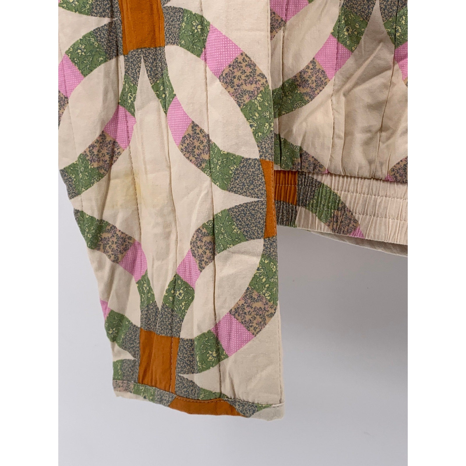 UNIVERSAL THREAD Women’s Off-White Flower Of Life Quilted Button-Up Jacket SZ S