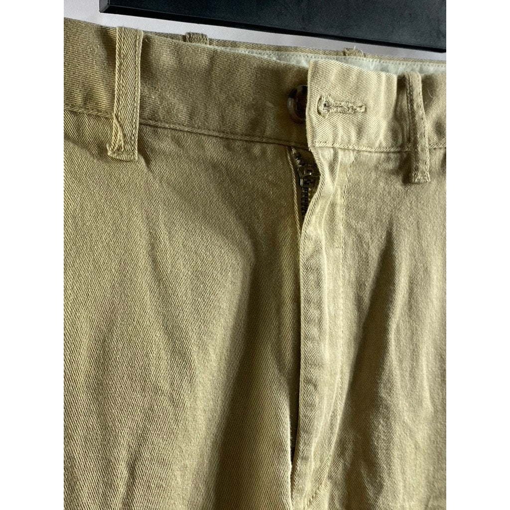 J.CREW Men's Tan Straight-Fit Flex Four-Pocket Chino Pant SZ 32X32