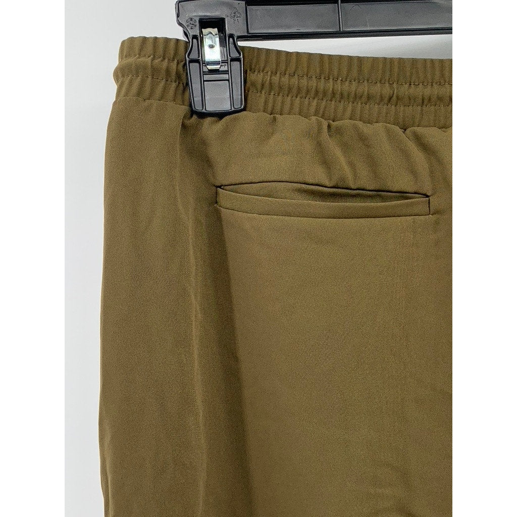 SILENCE + NOISE Women's Olive Green Slim Leg Pants SZ S