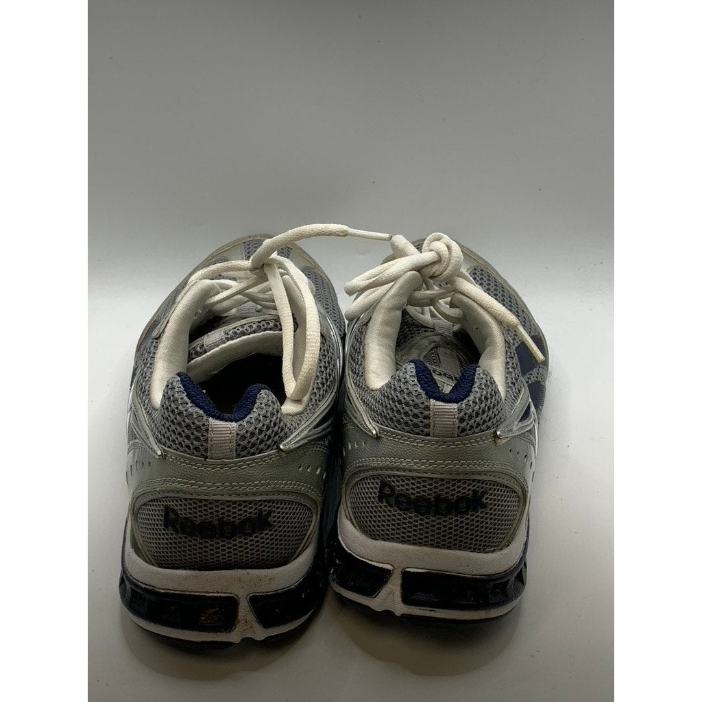 REEBOK Men's Gray-Silver Mesh DMX Sneakers SZ 9.5