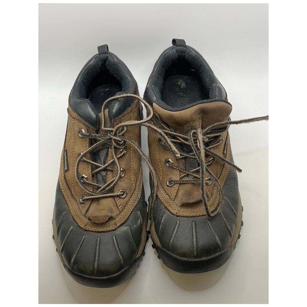 TIMBERLAND Men's Brown Leather ACT Canard Boots SZ 9.5