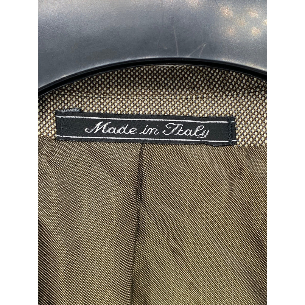 FRATELLI TALLIA DI DELFINO Men’s Brown One-Button Long Sleeve Blazer SZ 44