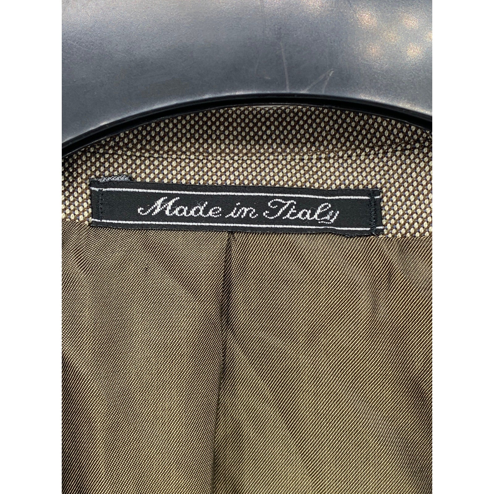 FRATELLI TALLIA DI DELFINO Men’s Brown One-Button Long Sleeve Blazer SZ 44