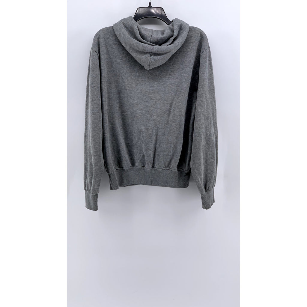 UNIVERSITA ROMA Women's Gray Vintage University Hoodie SZ L
