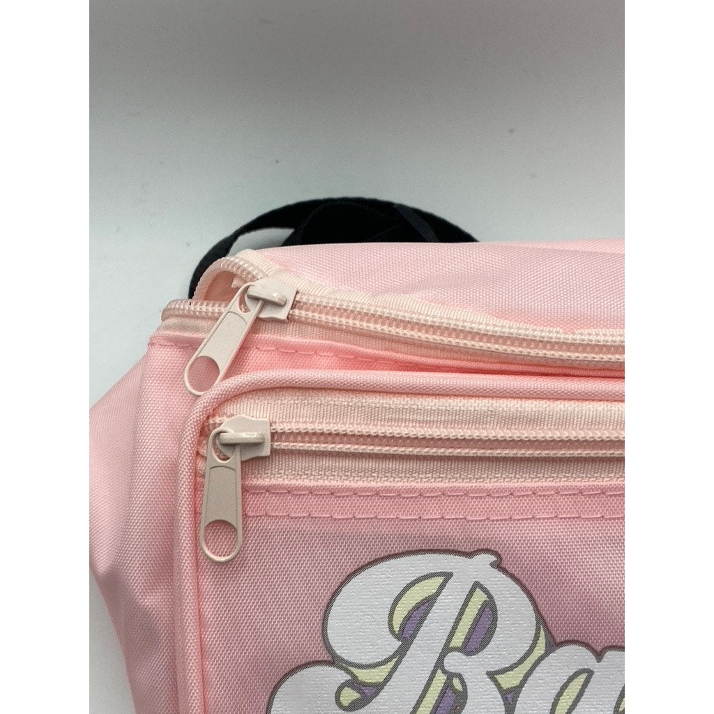 UNBRANDED Women’s Light Pink Babe Logo Fanny Pack SZ OS