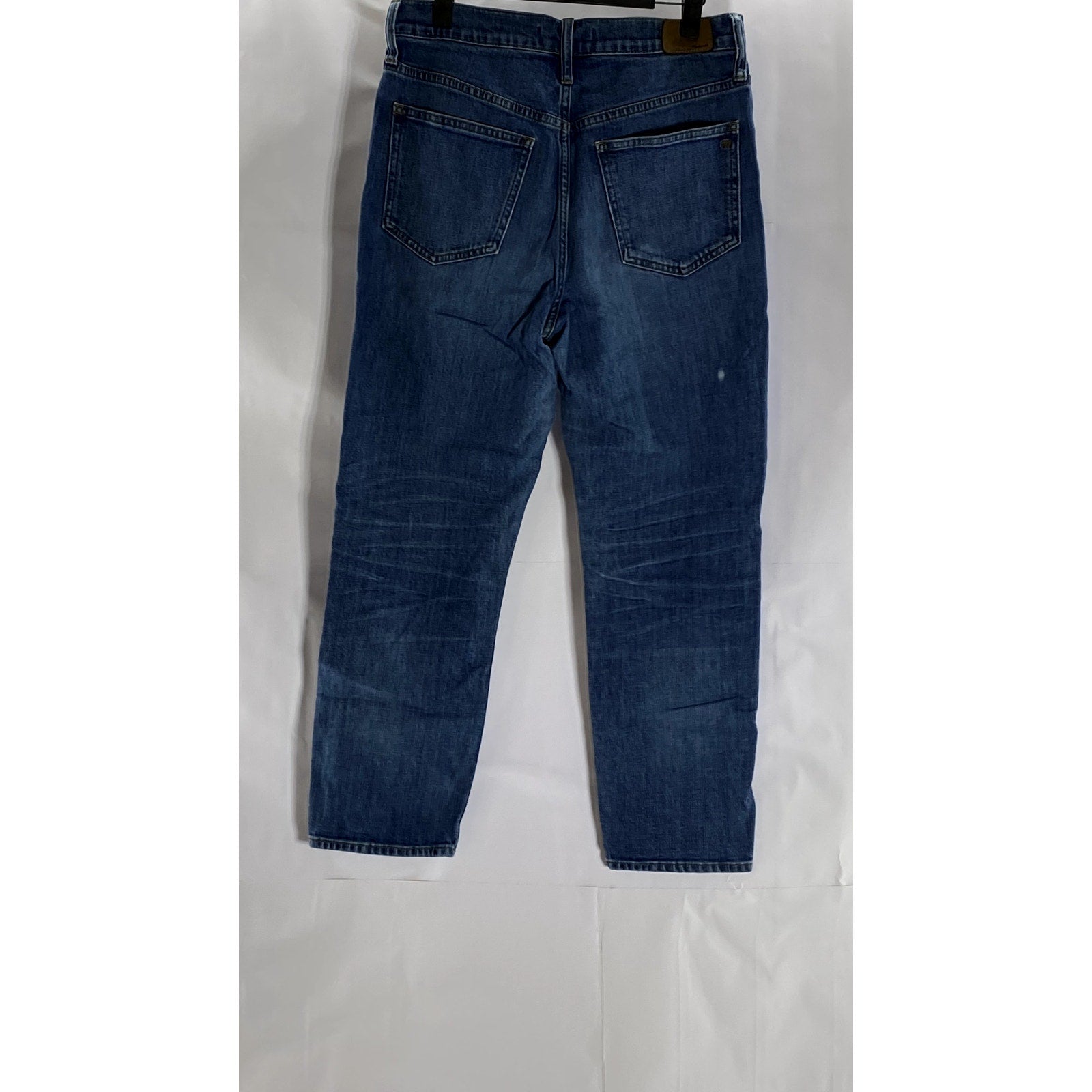 MADEWELL Women's Blue Five-Pocket The Perfect Vintage High-Rise Crop Jean SZ 27