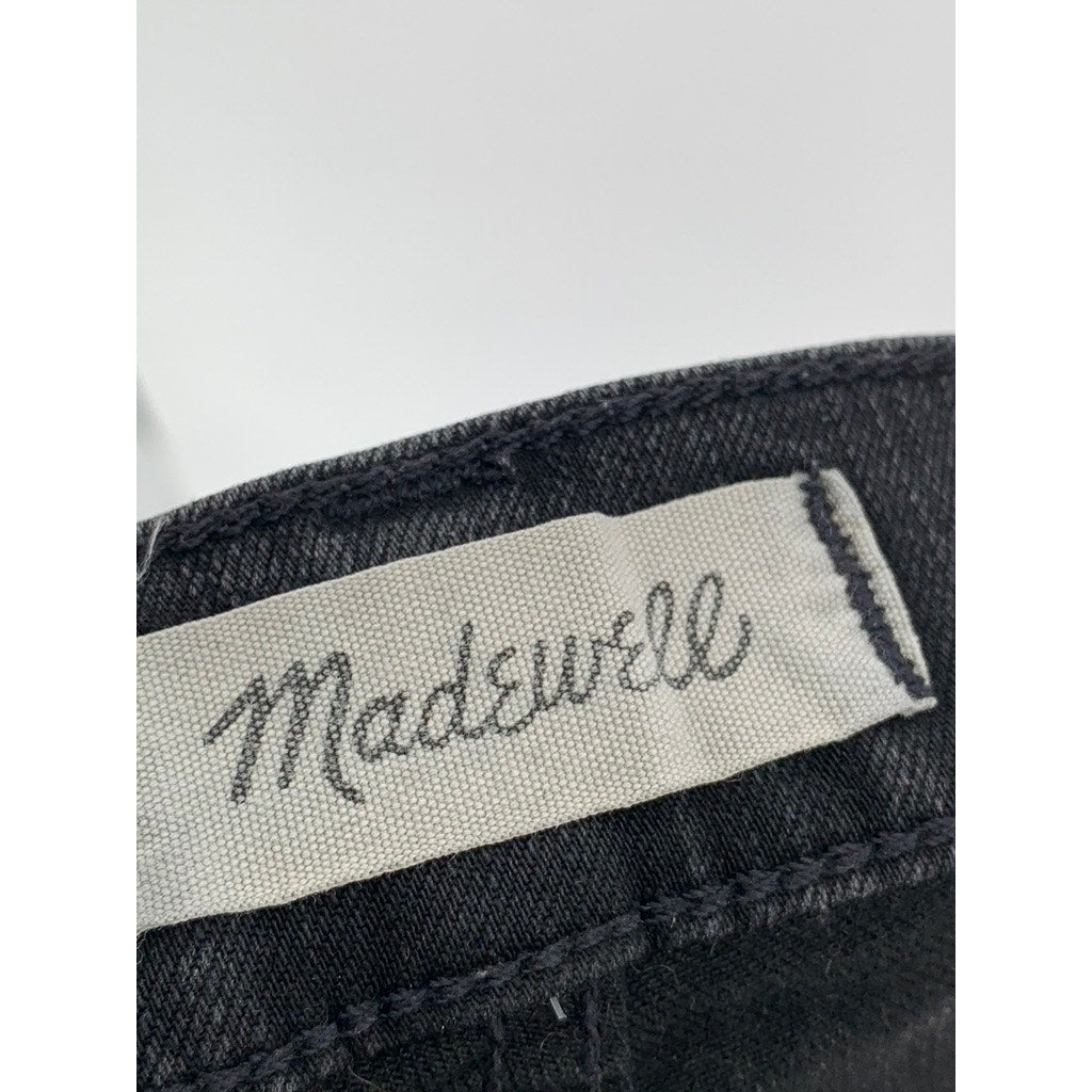 MADEWELL Women's Black Skinny Roadtripper Jeans SZ 25