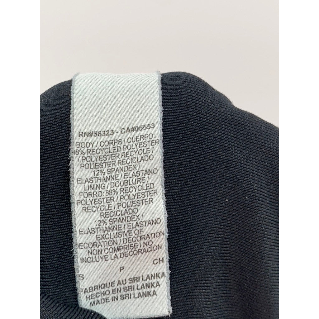 NIKE Women's Black Swoosh Racerback Sports Bra SZ S