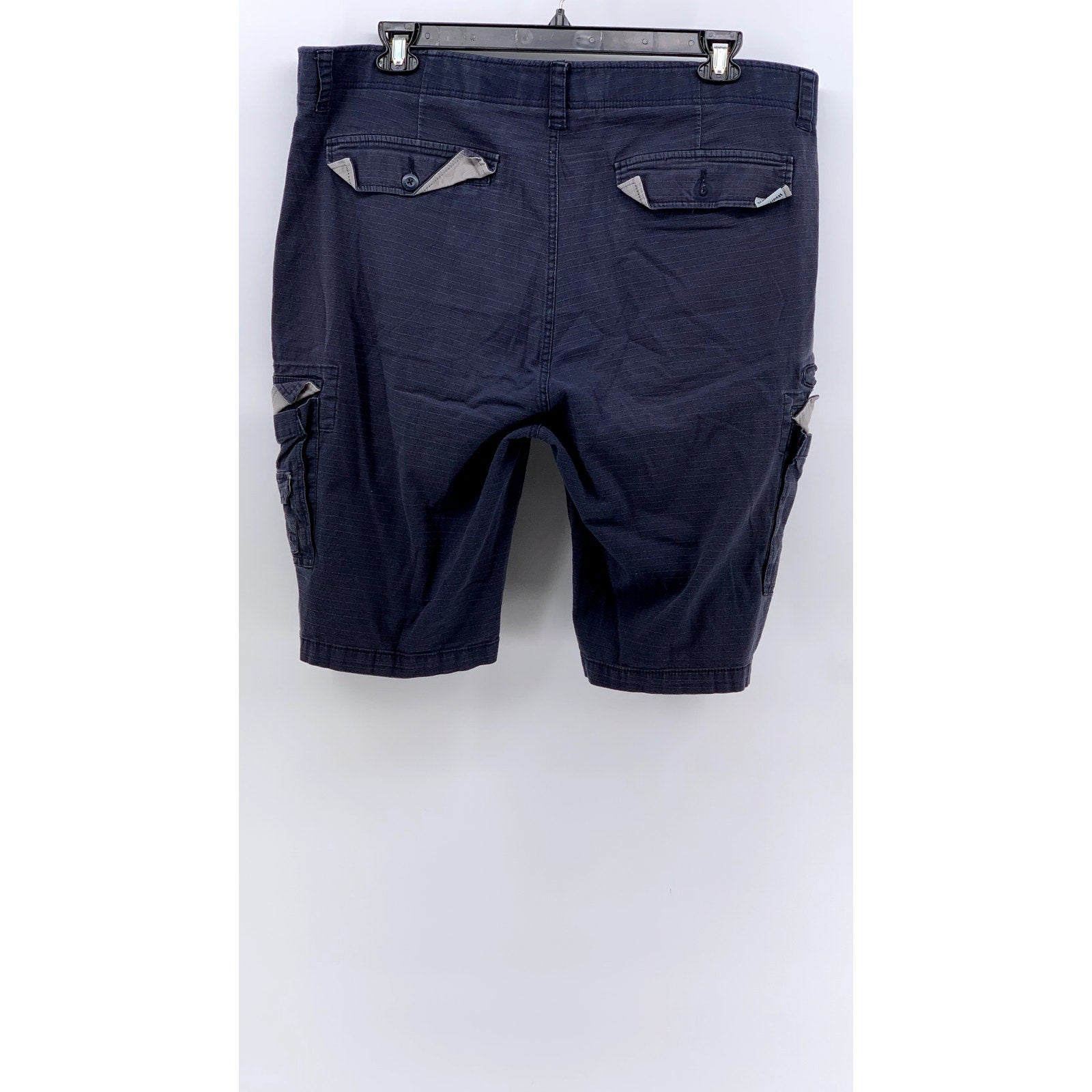 WEARFIRST Men's Navy Regular Fit Cargo Shorts SZ 42
