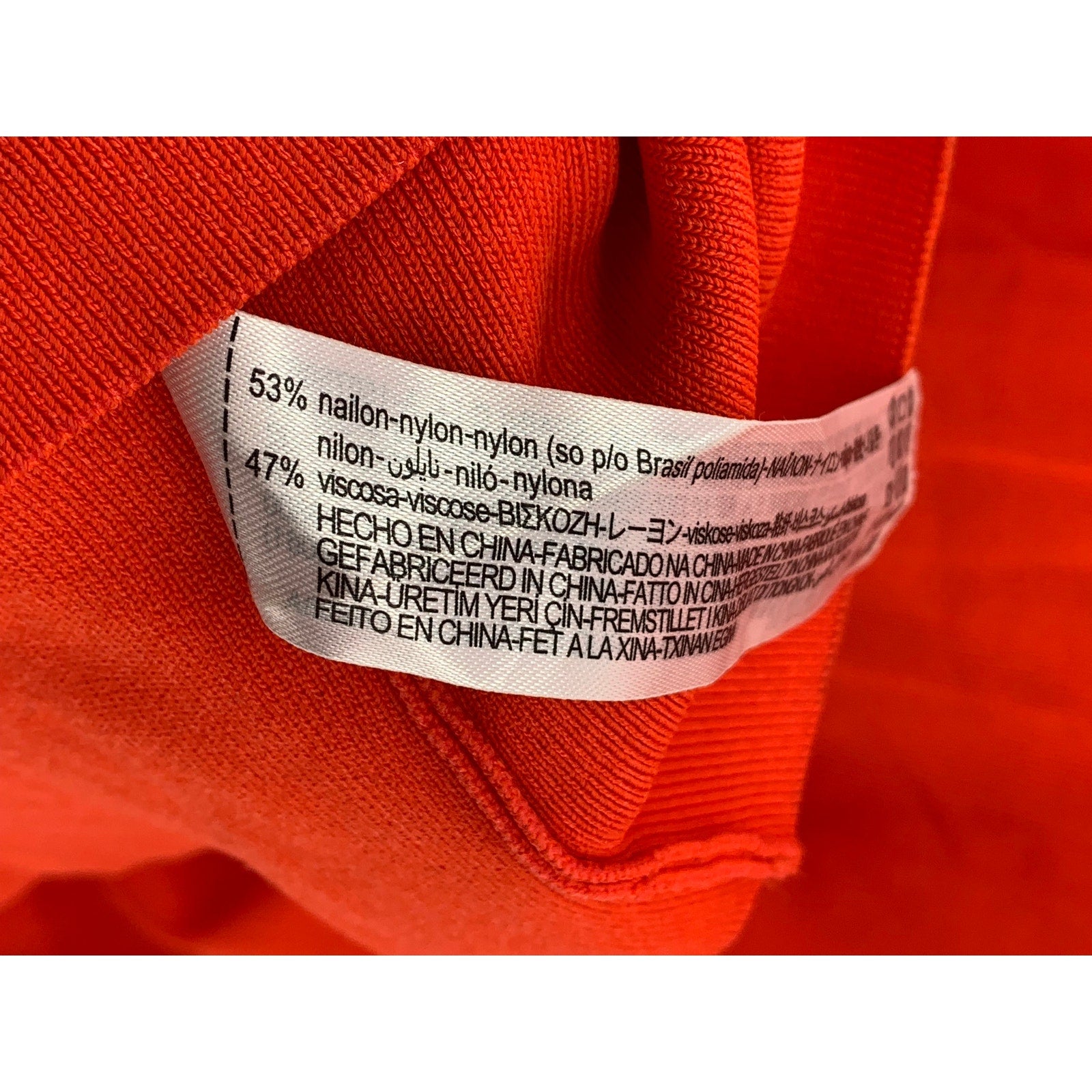 ZARA Women's Red Ribbed Crewneck Cutout Back Sleeveless Bodycon Maxi Dress SZ M