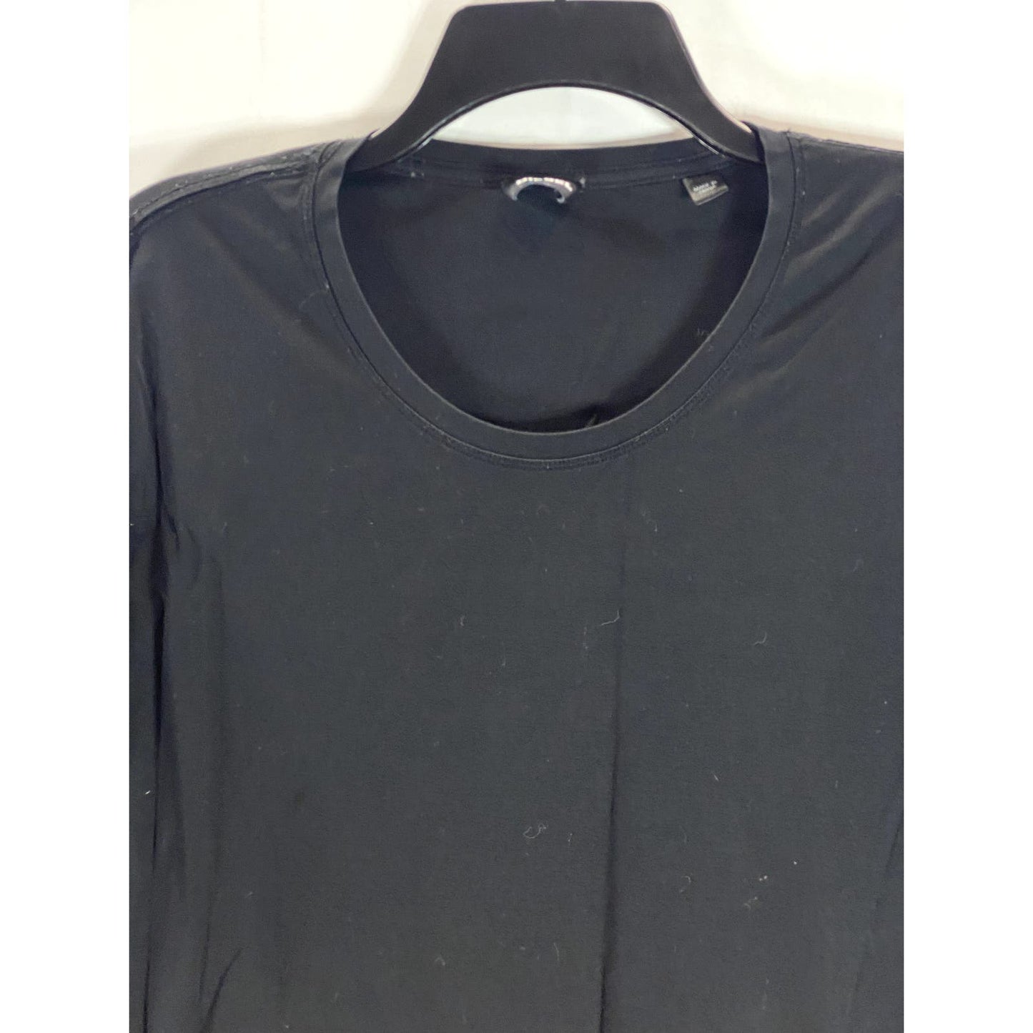 DIESEL Women's Scoop-Neck Short Sleeve Logo Pullover T-Shirt Mini Dress SZ L