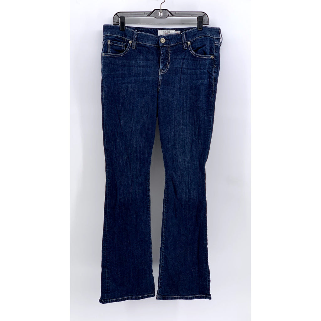 TORRID Women's Blue Denim First At Fit Flare Jeans SZ 14R