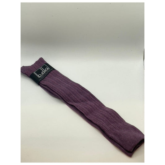 B.ELLA Women's Purple Plum Knit Kersten Over-The-Knee Socks SZ OS