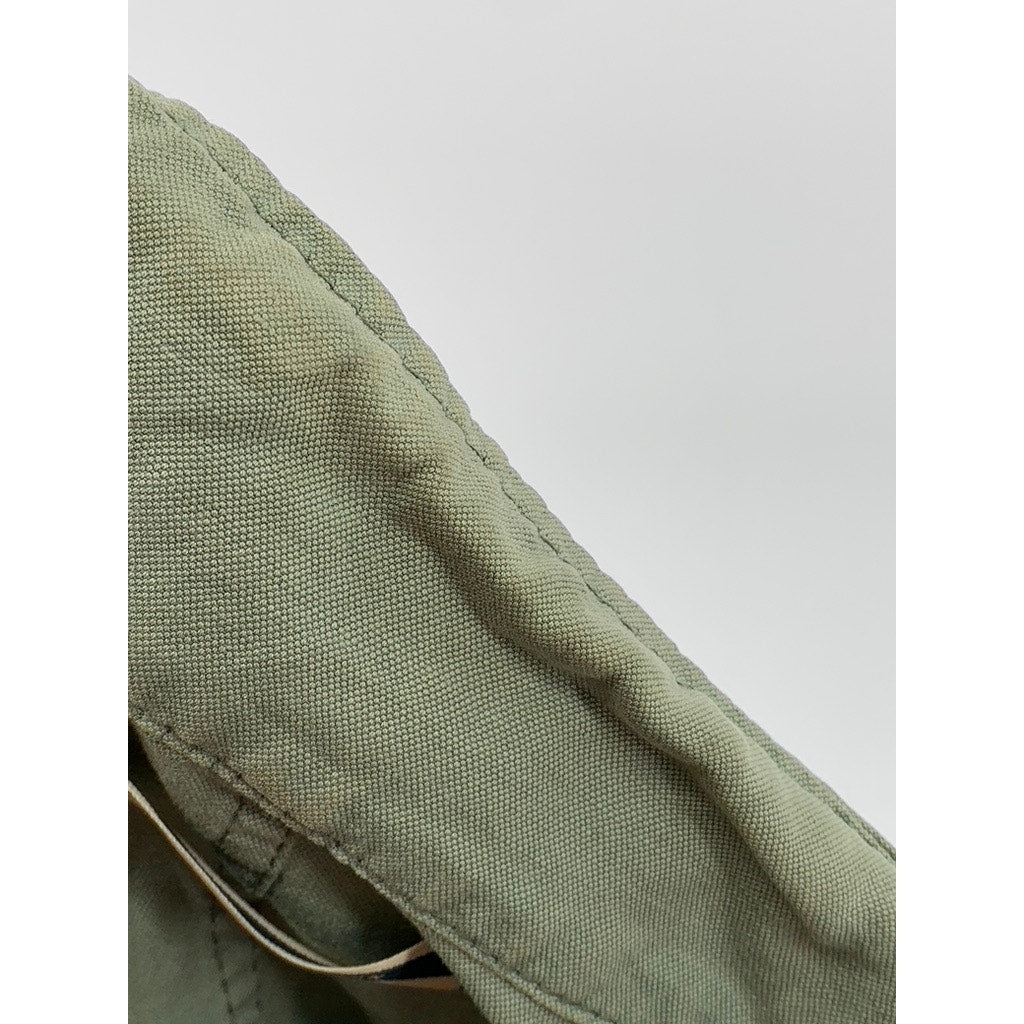 DAUGHTERS OF THE LIBERATION Women's Army Green Double Closure Utility Jacket SZ6