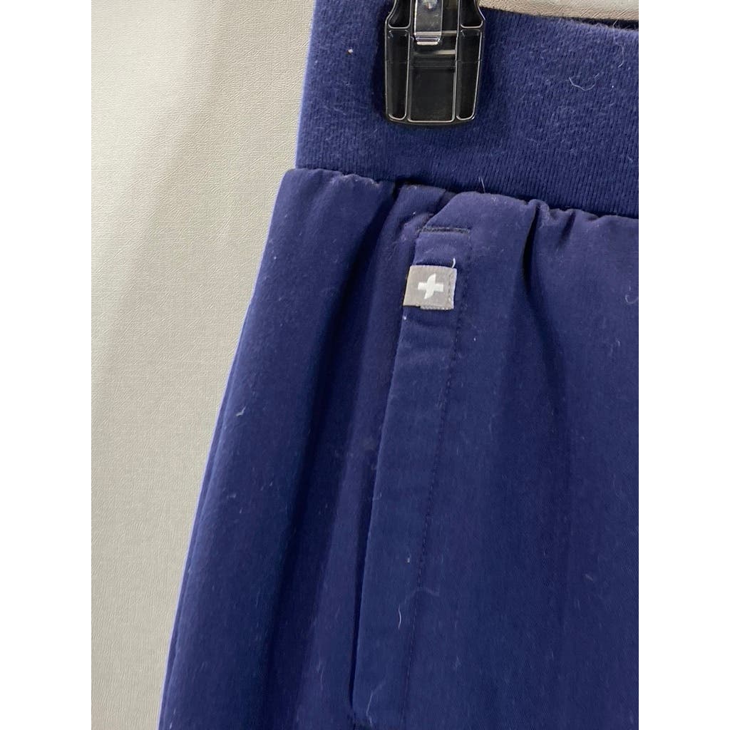 FIGS Technical Collection Women's Navy Tidore Zipper-Hem Scrub Pants SZ XS