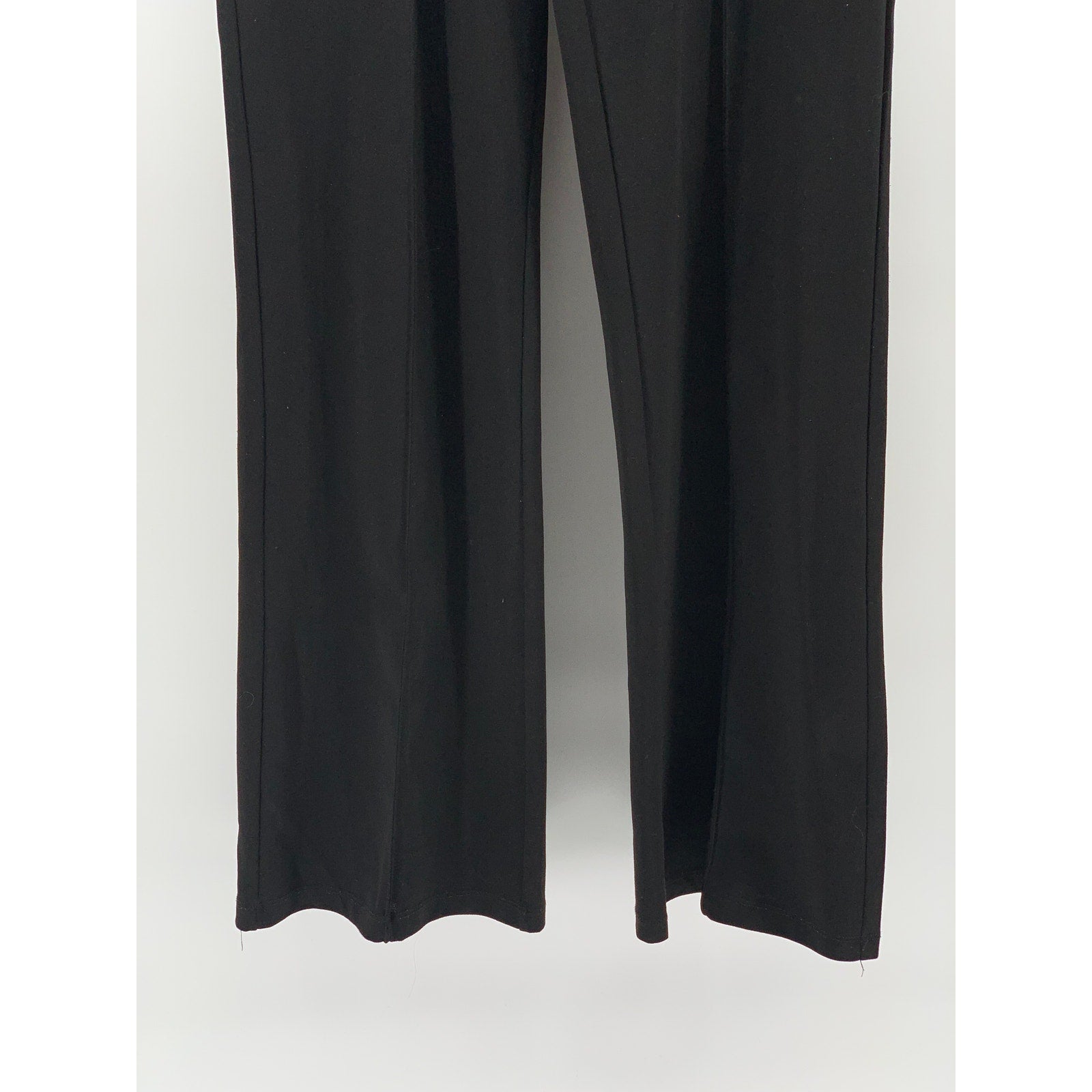 FASHION NOVA Women's Black High-Rise Asymmetrical Button Wide-Leg Pant SZ M