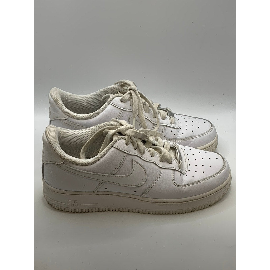 NIKE Men's White Air Force 1's Low Top Sneakers SZ 7