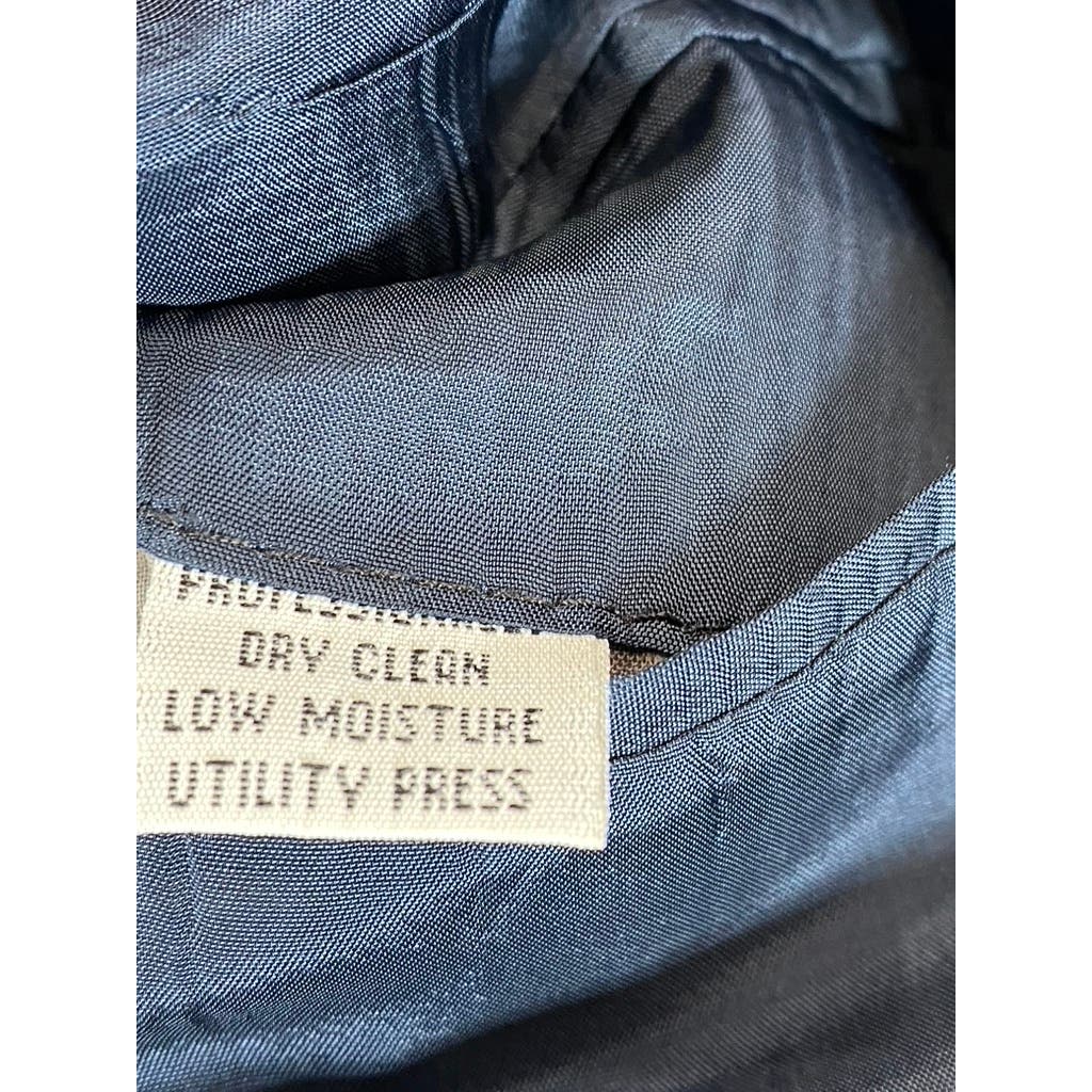 BOSS HUGO BOSS Men's Black Solid Vintage Three-Button Blazer SZ 42R