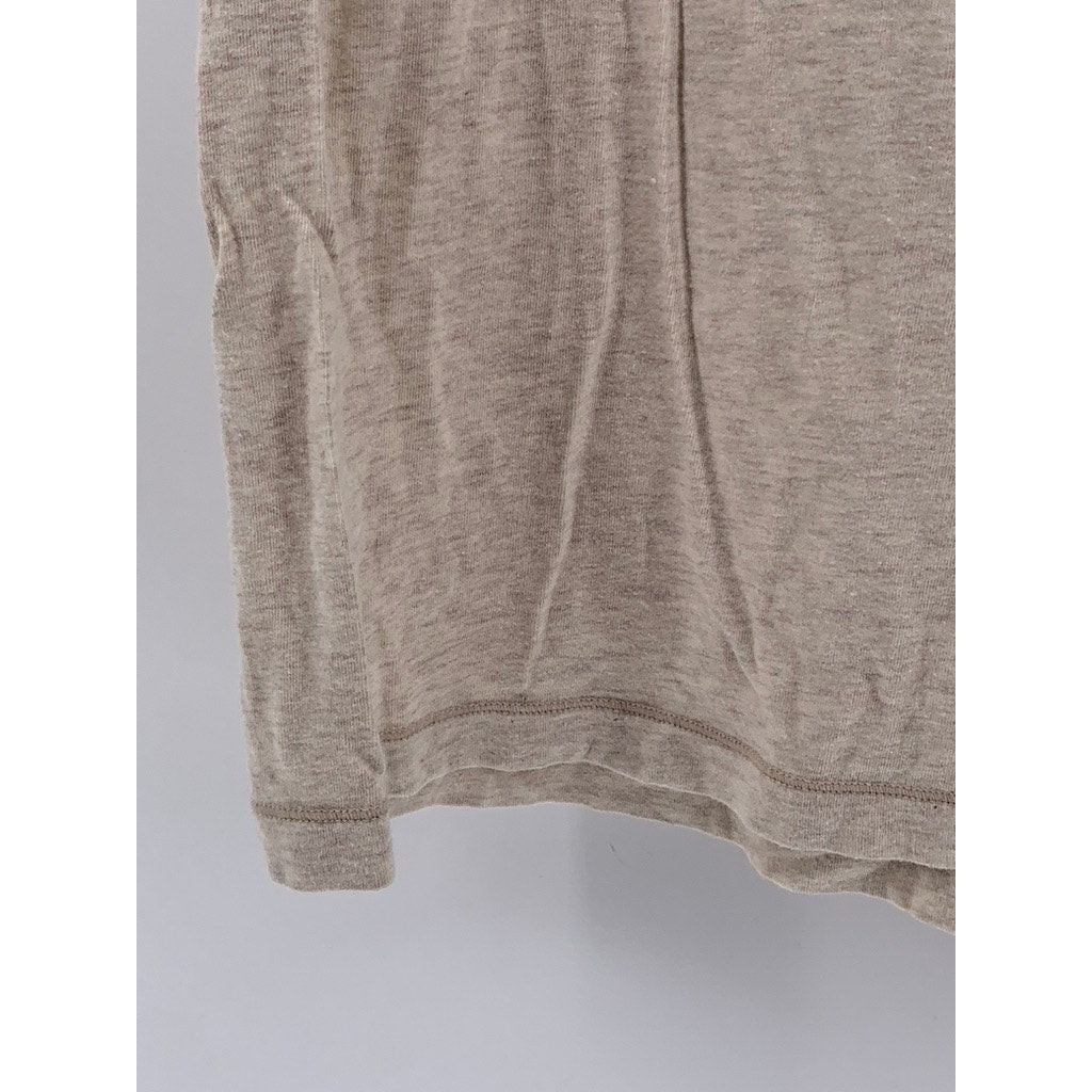 SKIMS Men’s Oatmeal Crewneck Flex T-Shirt SZ S