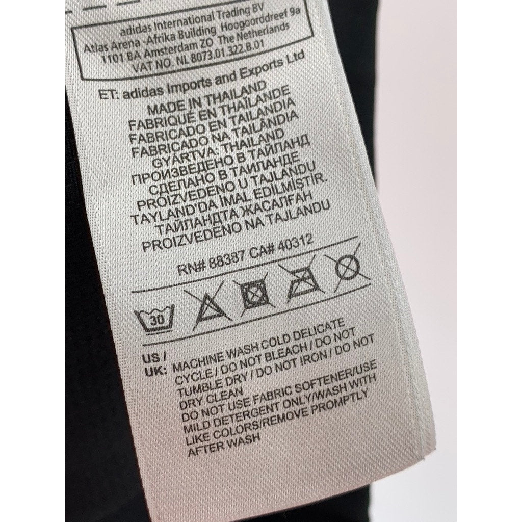 ADIDAS Women's Black Logo Techfit Climalite Sports Bra SZ XS