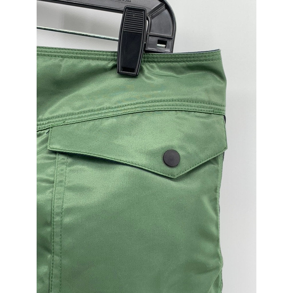 PATAGONIA Men's Green Black Lightweight Swim Shorts SZ 35