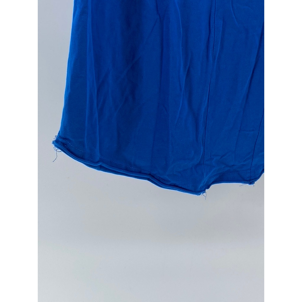 ALPHALETE ATHLETICS Women's Royal Blue Crewneck Short Sleeve Active Top SZ L