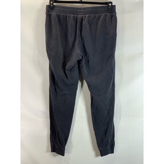 UNDER ARMOUR Men's Black Solid UA Rival Fleece Drawstring Jogger Pants SZ XL