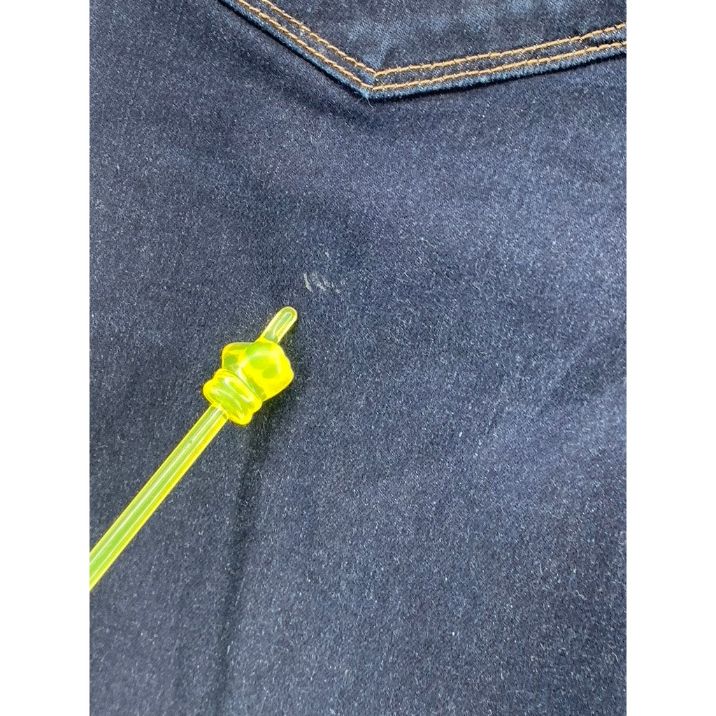 LEVI'S Women's Indigo Blue Denim 724 High-Rise Straight Five-Pocket Jeans SZ 27