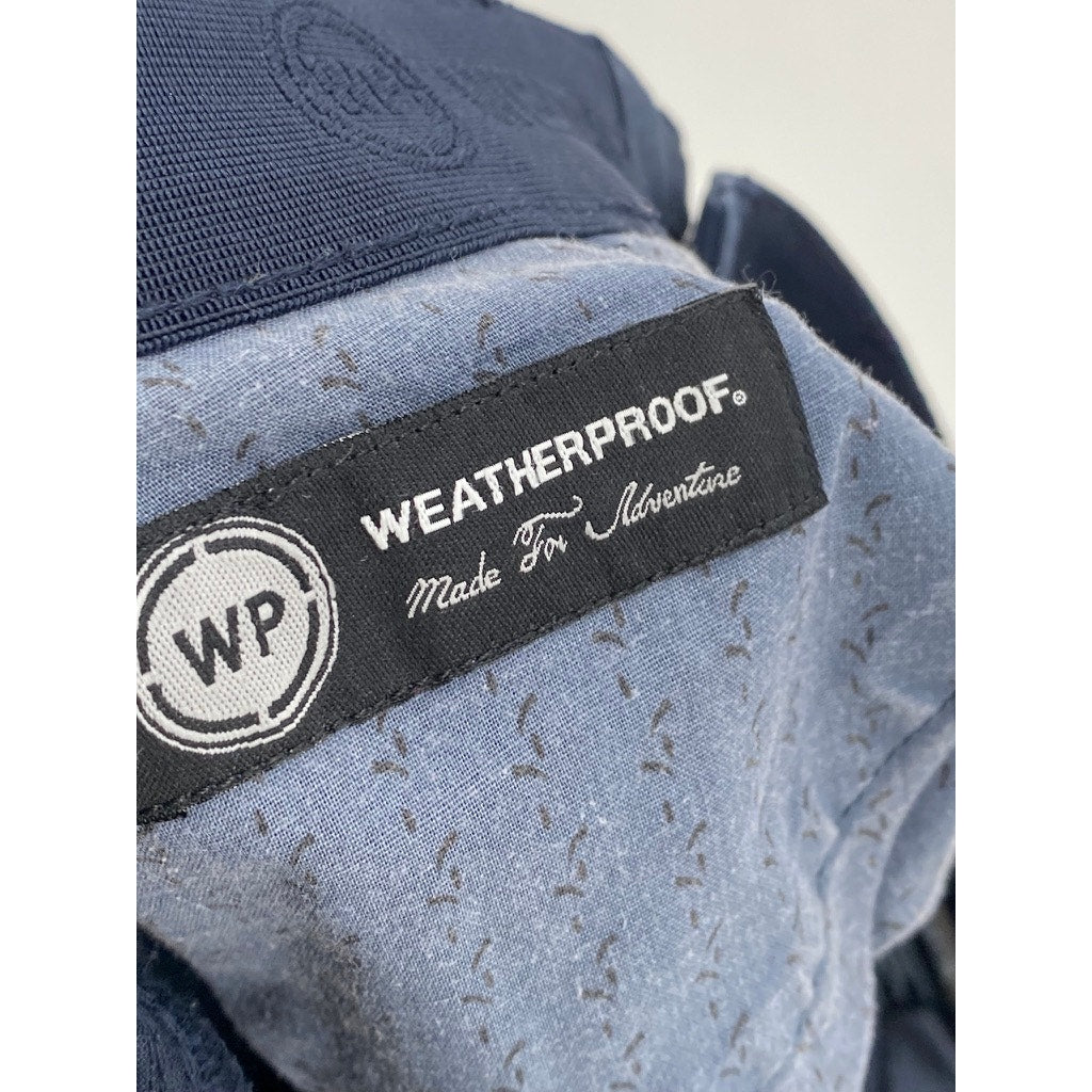 WEATHERPROOF Men's Dark Sapphire Weather-Flex Five-Pocket Tech Pants SZ 36X30