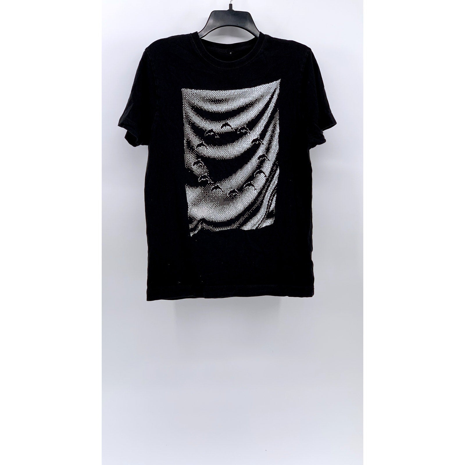 UNBRANDED Men's Graphic Crewneck Short Sleeve T-Shirt SZ S