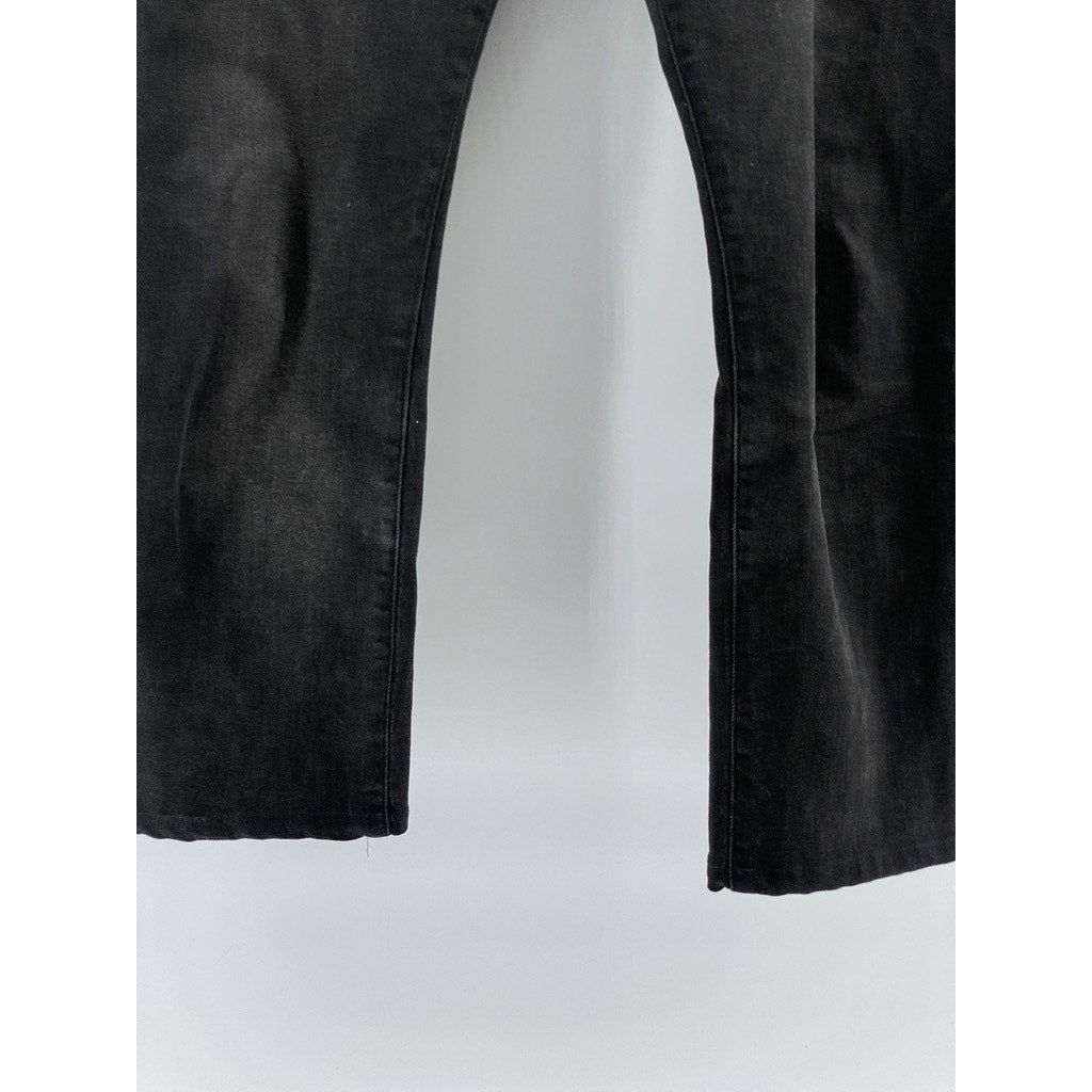 DL 1961 Men's Black Denim Distressed Hunter Skinny Jeans SZ 31X32